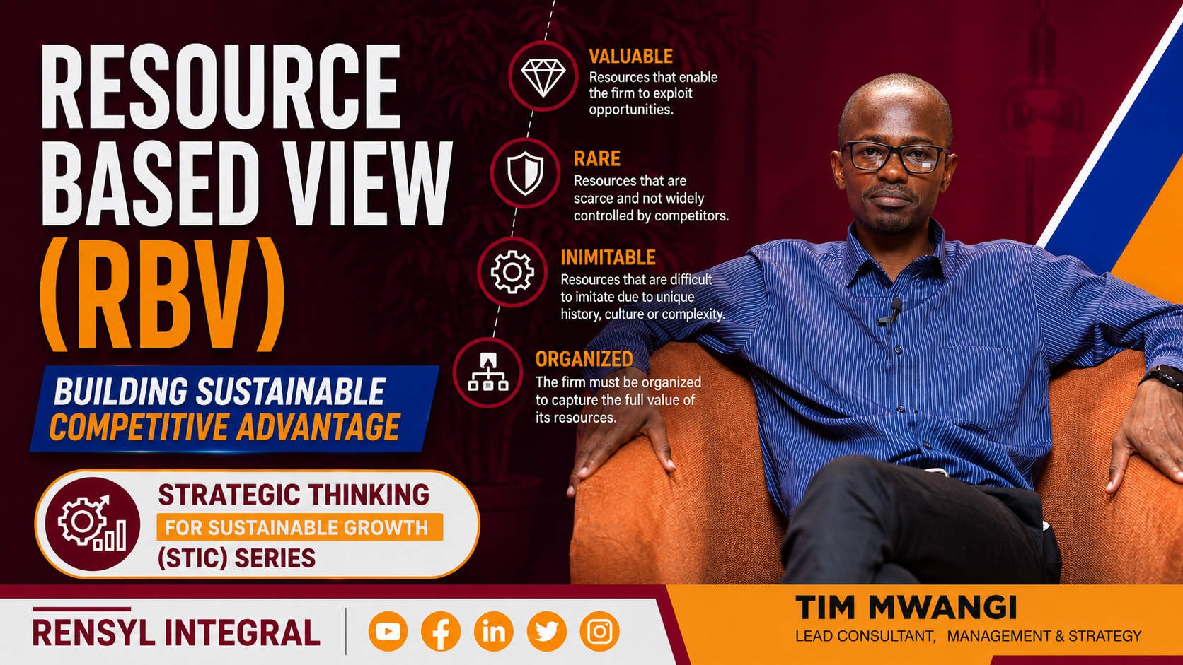 Resource-Based View (RBV) Theory | Strategic Management for Leaders | Tim Mwangi